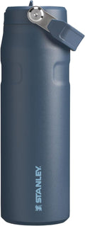 Stanley IceFlow 2.0 Water Bottle - 24 OZ Insulated Stainless Steel | Lightweight, Leak-Resistant, BPA-Free | Navy