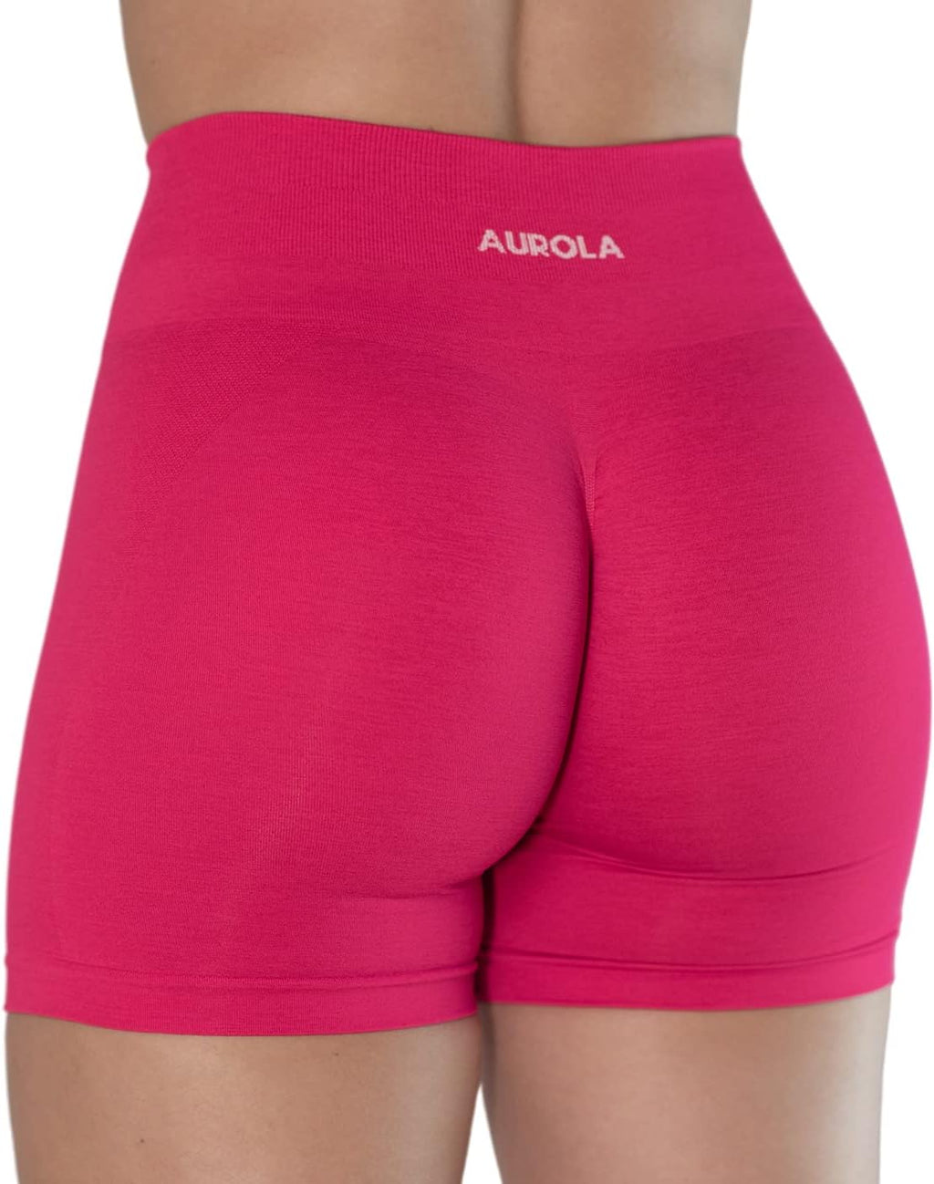 AUROLA Women's Workout Shorts - Seamless High Waist Athletic Running & Yoga Shorts