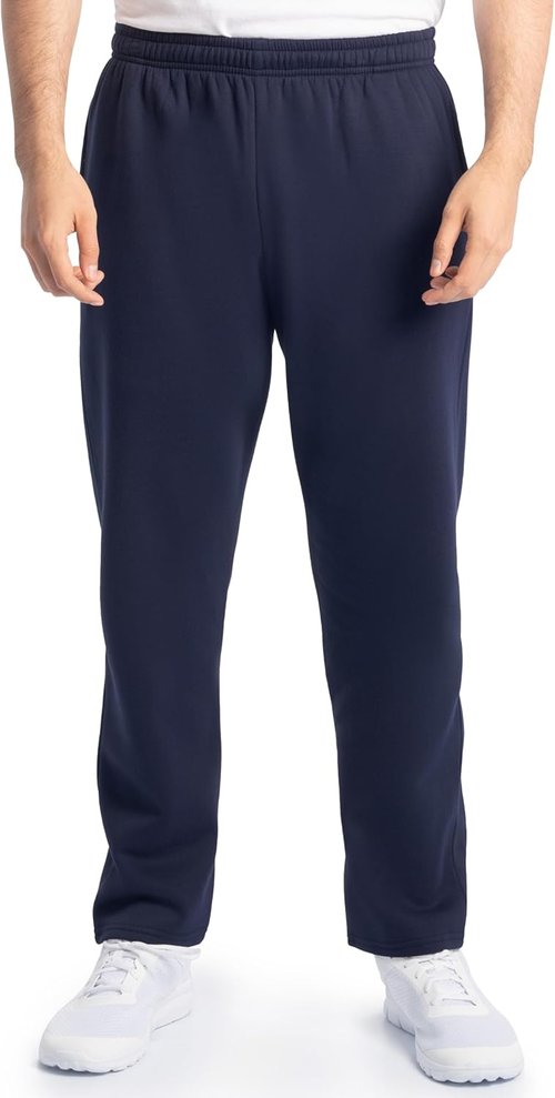Fruit of The Loom Men's Eversoft Fleece Sweatpants - Relaxed Fit, Moisture-Wicking, Breathable, Pockets