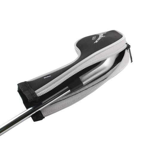 Andux 10pcs/Set Golf Iron Club Head Covers with Zipper Black/White MT/AL02