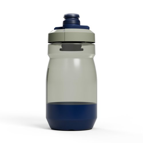 CamelBak Podium Bike Water Bottle 15oz – Lightweight Squeeze Bottle with High Flow Cap, Mercury Fog