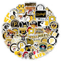 40 Pack Waterproof Vinyl Baseball Stickers for Laptops, Water Bottles & More