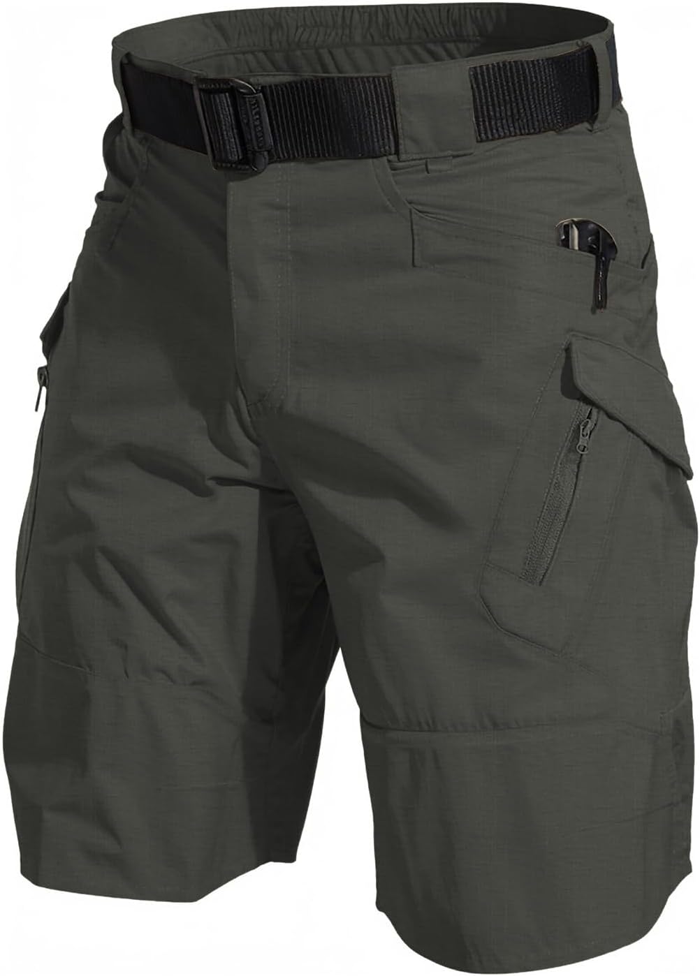 Whox Men's Tactical Cargo Shorts - Waterproof Hiking Shorts with 6 Pockets | Casual Work & Fishing Wear