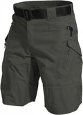 Whox Men's Tactical Cargo Shorts - Waterproof Hiking Shorts with 6 Pockets | Casual Work & Fishing Wear