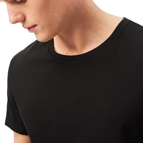 Lacoste Men's Crew Neck Undershirt - 100% Cotton Regular Fit | 3-Pack Essentials