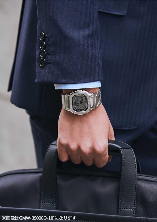 G-Shock GMWB5000GD-1 | Black Digital Watch with Durable Strap and Stylish Design