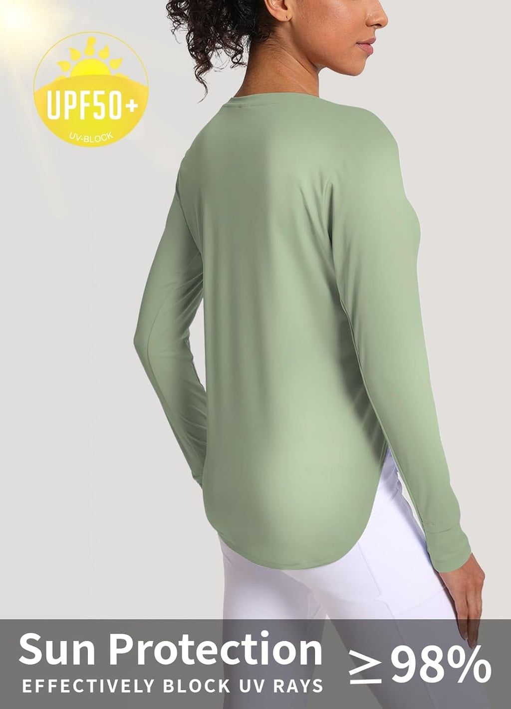 Skiennix Women's Sun Shirt - UPF 50+ Long Sleeve UV Protection Rash Guard for Hiking & Workouts