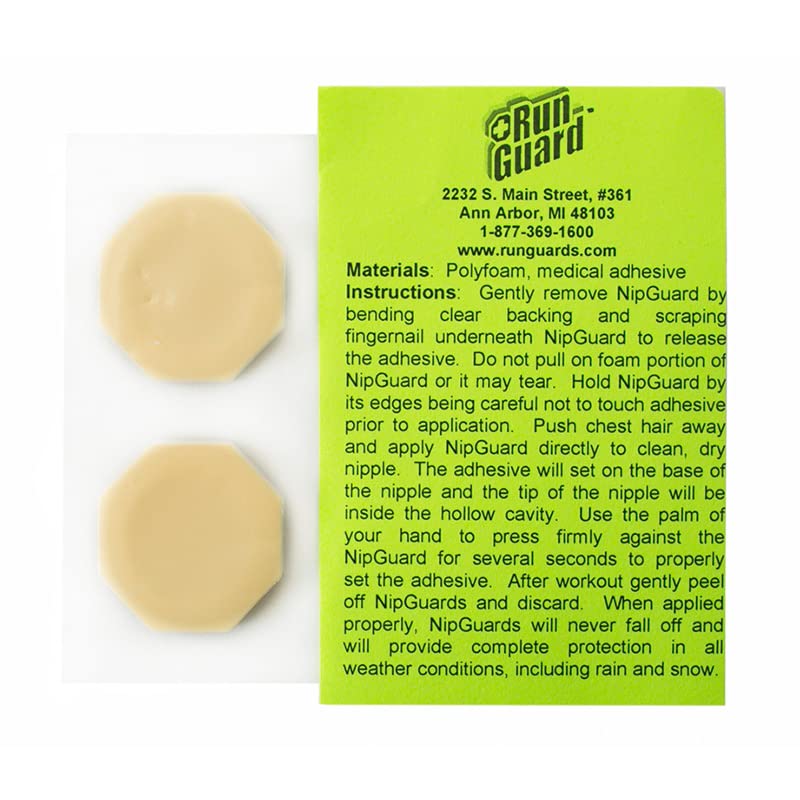 NipGuards 60 Pairs Anti-Chafing Nipple Covers for Endurance Athletes - Guaranteed Protection Since 1998