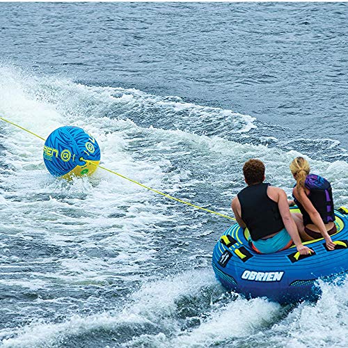 O'Brien Shock Ball Towable Tube Rope Float - Blue, 60ft