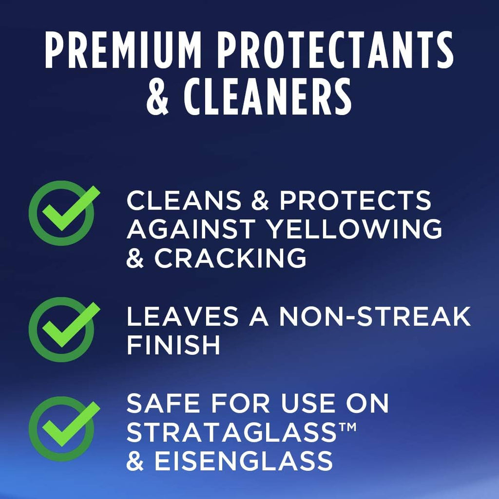 303 Products Marine Clear Protective Cleaner - Superior UV Protection for Vinyl & Plastics | 32oz (Pack of 2)