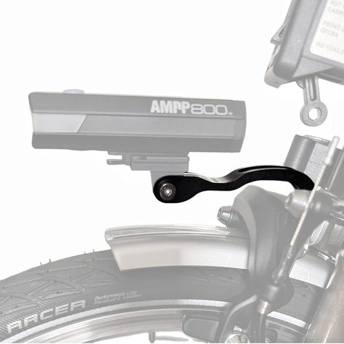 NELboNs Bicycle Out-Front Light Mounting Bracket Compatible with Bromp ton 3 Sixty Folding Bikes Alloy Mount for Bike Lights