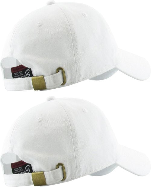 KBETHOS Classic Unisex Cotton Baseball Cap - Adjustable Low Crown Dad Hat in Various Colors