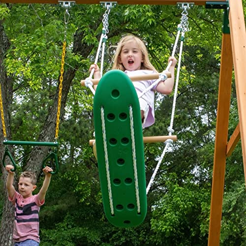 Gorilla Playsets Skateboard Swing for Kids - Outdoor Backyard Playset Accessory
