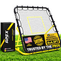 Baseball Rebounder Pitchback Net - Multi-Sport Training with Adjustable Angles