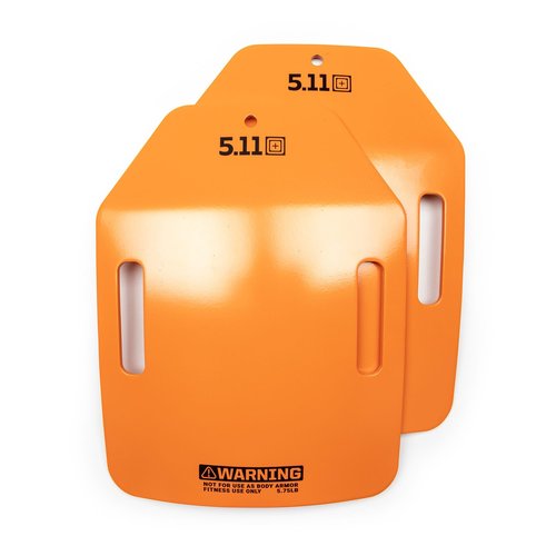 5.11 Tactical Weight Plates – 5.75lb Weight Plates for Vest or Backpack (2-Pack, 11.5lbs Total), Style 56782