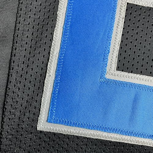 Unisex Detroit Barry Sanders Jersey - Black, Custom Sewn, Size Large