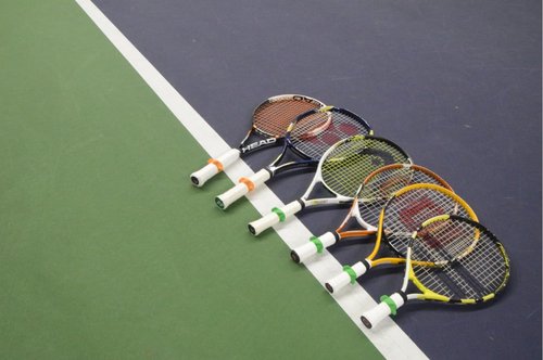GRIPFIXER Tennis | Ensures The Correct Grip | The Ultimate Training Equipment & Teaching aid | Danish Innovation | Small-Right