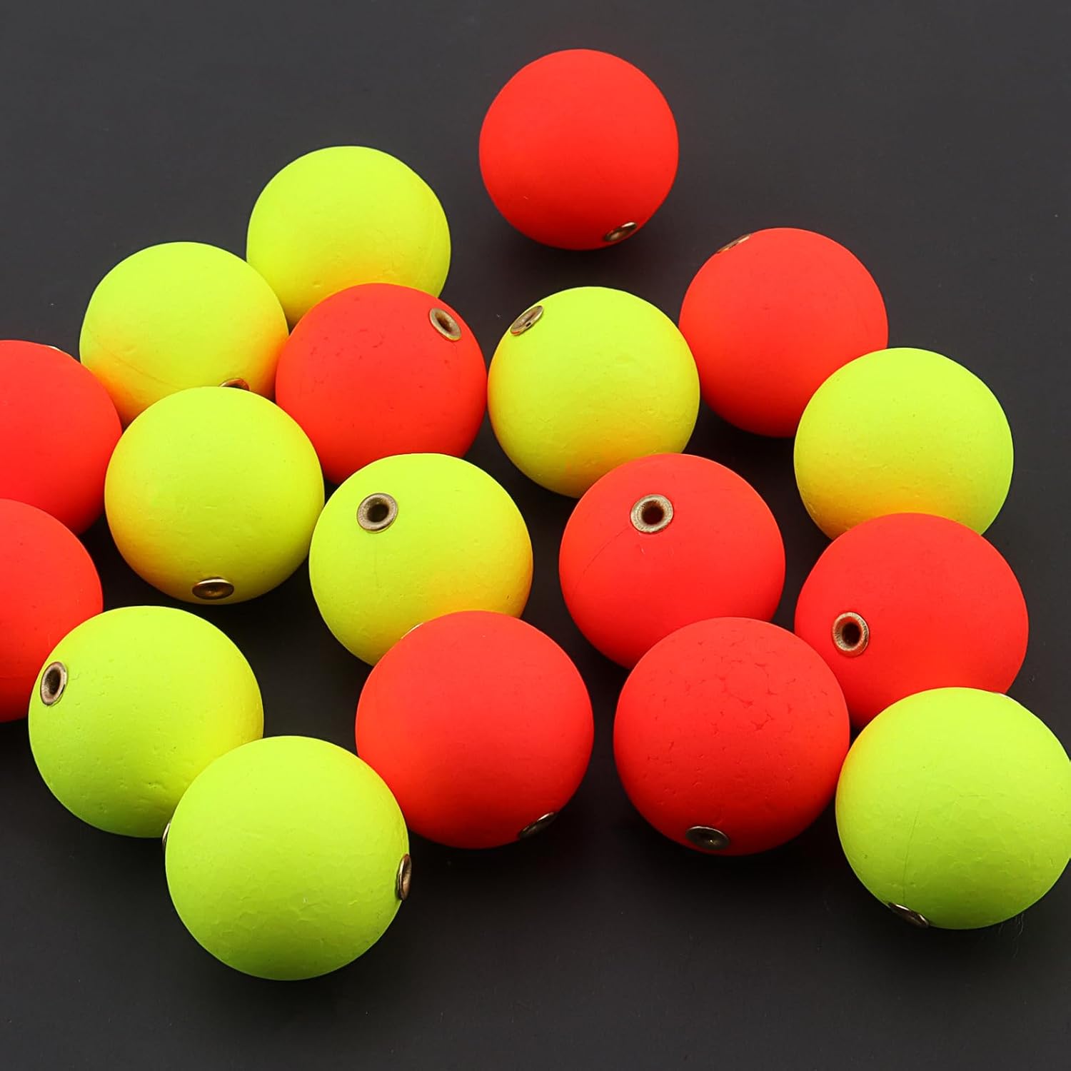 OriGlam Fishing Bobber Set - 20 Foam Slip Floats for Crappie, Trout, Bass & Panfish | Durable & Lightweight