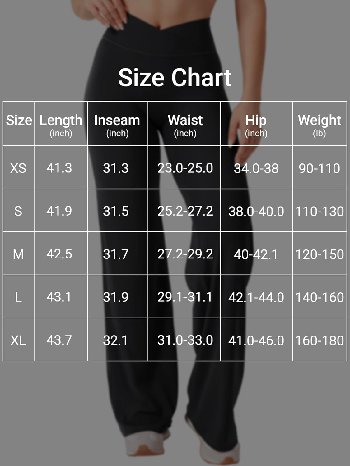 YEOREO Straight Leg Leggings - No Front Seam High Waist Yoga Pants for Women | 31.5" Soft Eddiy Fit