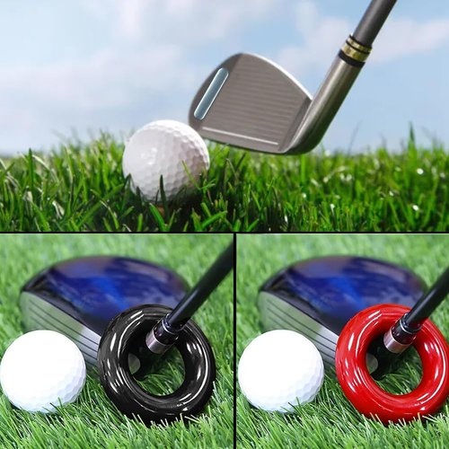 LOOEEL 2 PCS Golf Swing Weight Ring and 10 PCS Golf Lead Tape.Golf Club Head Weight Device and Golf Weight Lead Strap are Used for Golf Club Swing and Weight Adjustment Training.
