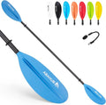 Abahub Carbon Kayak Paddles - 90.5-Inch Lightweight Oars with Free Paddle Leash | Multiple Colors Available