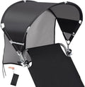 Skiennix Universal Chair Umbrella - Foldable Portable UPF 50+ Sun Shade Attachment | Adjustable Clamp Fits Most Chairs