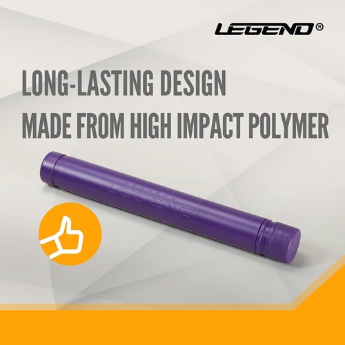 Legend Arrow Tube Case - Adjustable Holder for Hunting & Target Shooting | Extendable Design with EVA Foam Separators for 12 Carbon Arrows