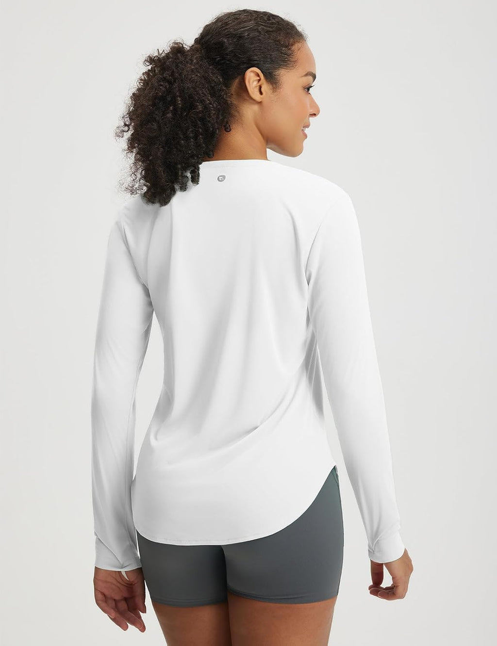 Baleaf Women's Long Sleeve V-Neck Sun Shirt - UPF 50+ Quick-Dry UV Protection for Hiking & Running