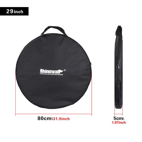 Rhinowalk Bike Wheel Bag Travel Case Soft Padded Bicycle Wheelset Carrying Bag for 26-29 inch Mountain Road Bike Wheels