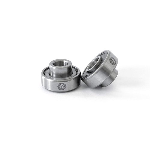 Dragon Skateboard Bearings Set (8 Pack) - 608 Longboard Bearings for Skateboard Inline & Roller Skate - Easy Install Built in Bearings - Guaranteed for Life (Built)