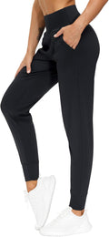 The Gym People Women's Joggers - Lightweight Tapered Athletic Pants for Yoga & Running