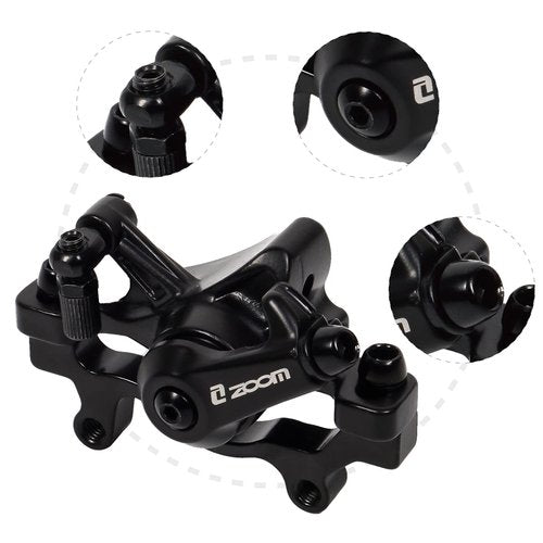 Chooee Bike Mechanical Disc Brake Set,Mountain Bike Front and Rear Line Pulling Brake Caliper for MTB US0P1