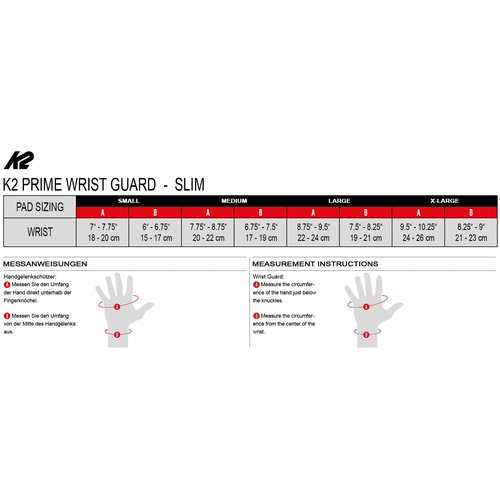 K2 Skate Prime Wrist Guard