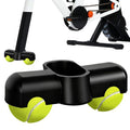 DINTSTYLE Indoor Cycling Snap Rocker Feet, Bike Trainer Rocker Feet for Zwift Ride Front Leg, with 2 Pack Tennis Balls, Indoor Cycling Accessories