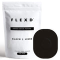 Flexd - Libre 3 Sensor Covers Waterproof, Freestyle Adhesive Patches (Pack of 30) Oval, Black