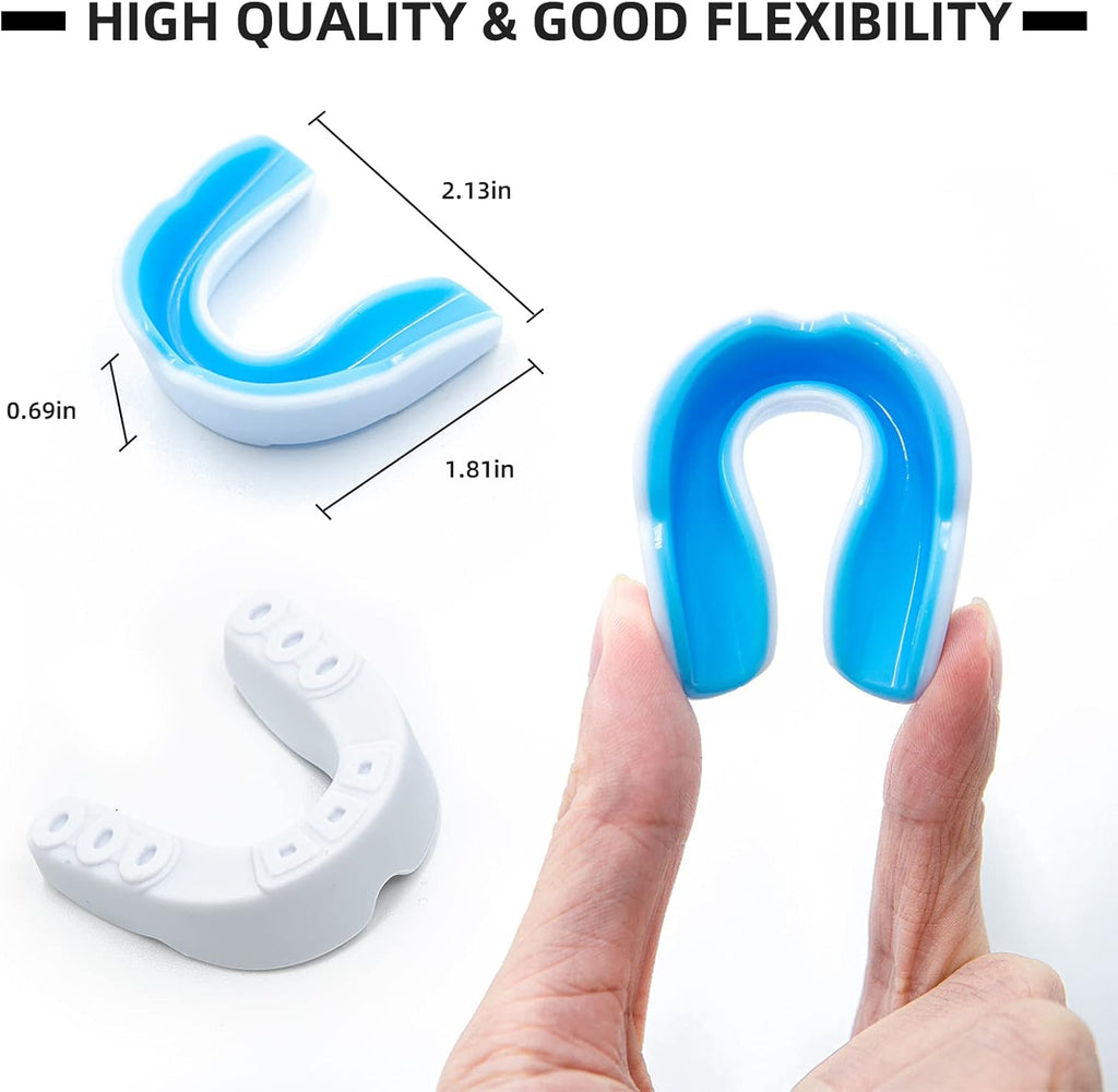 Skiennix Kids Mouth Guard - Youth Sports Protection for Football, Boxing, MMA & More | 5 Pack