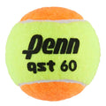 Penn QST 60 Tennis Balls - Youth Felt Orange Tennis Balls for Beginners, 12 Ball Polybag