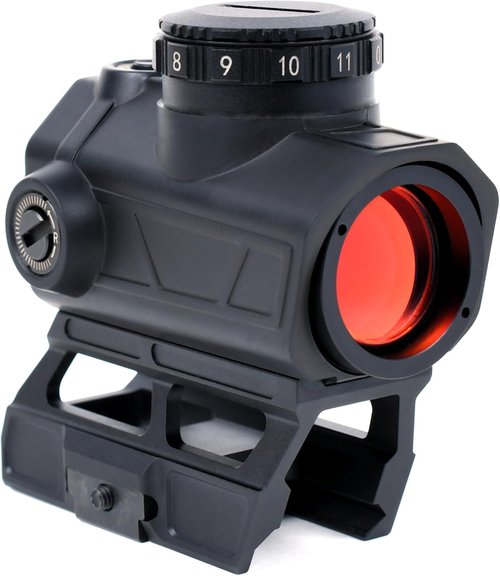 AT3 Tactical Red Dot Sight - 2 MOA with Shake Awake Feature & Lower 1/3 Cowitness Mounts