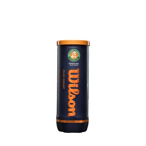 WILSON Roland Garros Clay Tennis Ball - 3 Ball Can