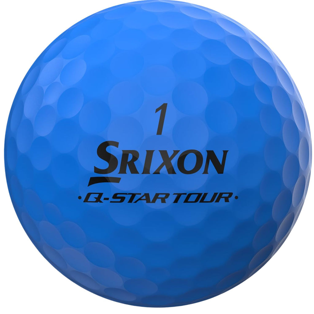 Srixon Q-Star Tour Divide Golf Balls, Blue/Yellow