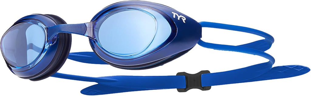 TYR Blackhawk Racing Swim Goggles - Anti-Fog Adult Swimming Goggles with UVA/UVB Protection