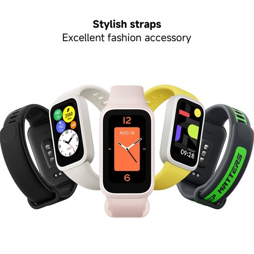 XIAOMI Smart Band 9 Active Global Version, 1.47'' 60Hz Display, 18-Day Battery, 5ATM Waterproof Fitness Tracker with All-Day Health Monitor, 50 Sports Modes (Black)