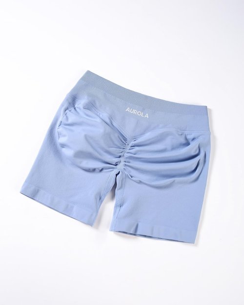 AUROLA Workout Shorts for Women - No Roll-Up, Squat-Proof, Seamless Compression | Available in Multiple Sizes