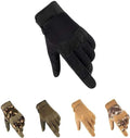 HYCOPROT Full Finger Gloves - Breathable Touch Screen Knuckle Protection for Outdoor Activities