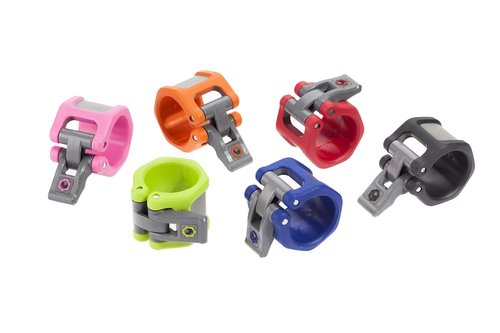 Lock-Jaw HEX 50mm / 2" Olympic Barbell Collar (Green)