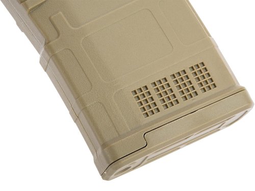Evike Airsoft - ARES AMAG 100rd Mid-Cap Mag for M4 Airsoft AEGs (Color: Dark Earth / 5 Pack)
