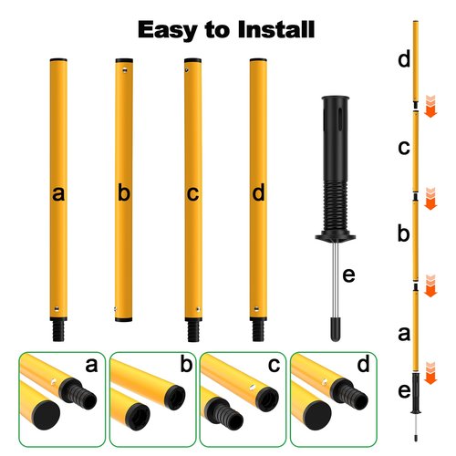 Supvision 24Pcs Soccer Agility Training Equipment Set Ultimate Agility Poles Cones Ladder More for Quick Assembly and Easy Portability Suitable for All Skill Levels Enhance Speed Agility Training