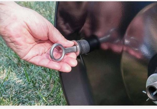 Agri-Fab 49467 Roller Plug - Durable 1-1/4" Size in Silver/Black for Lawn Care