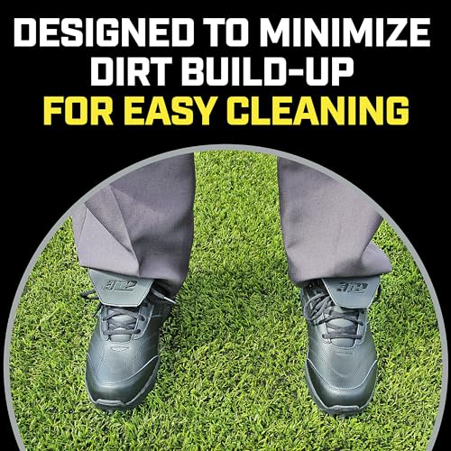 3N2 Reaction Low Turf Umpire Shoes - Wide Fit, Leather, Comfortable for Baseball Officials