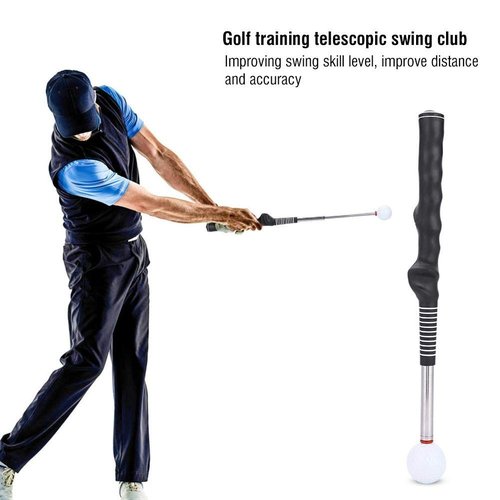 Golf Swing Trainer, Grip Training Aid for Warm-Up & Timing Practice, Weighted Swing Training Tool, Golf Accessories, Golf GIF